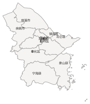 宁波市地图