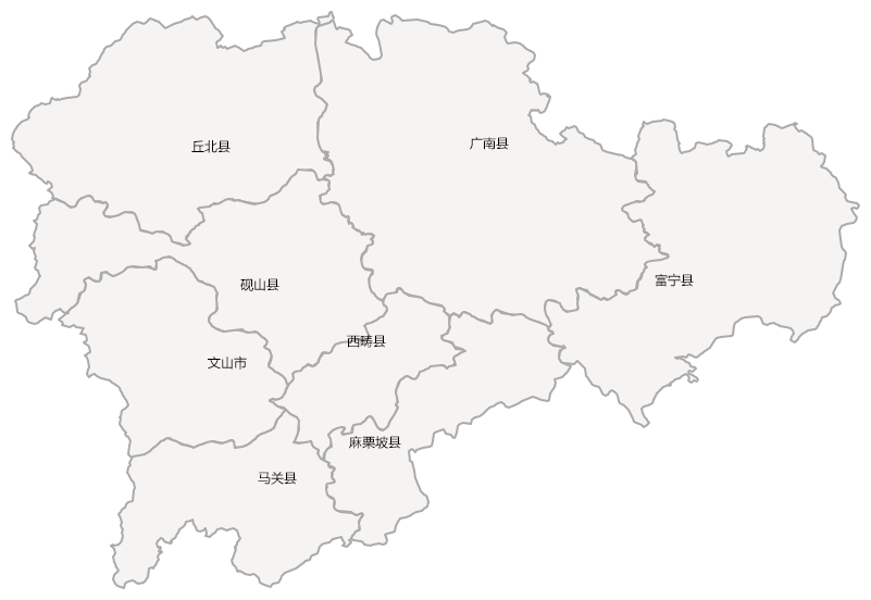 文山壮族苗族自治州地图